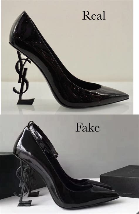 fake ysl heels|how to spot ysl heels.